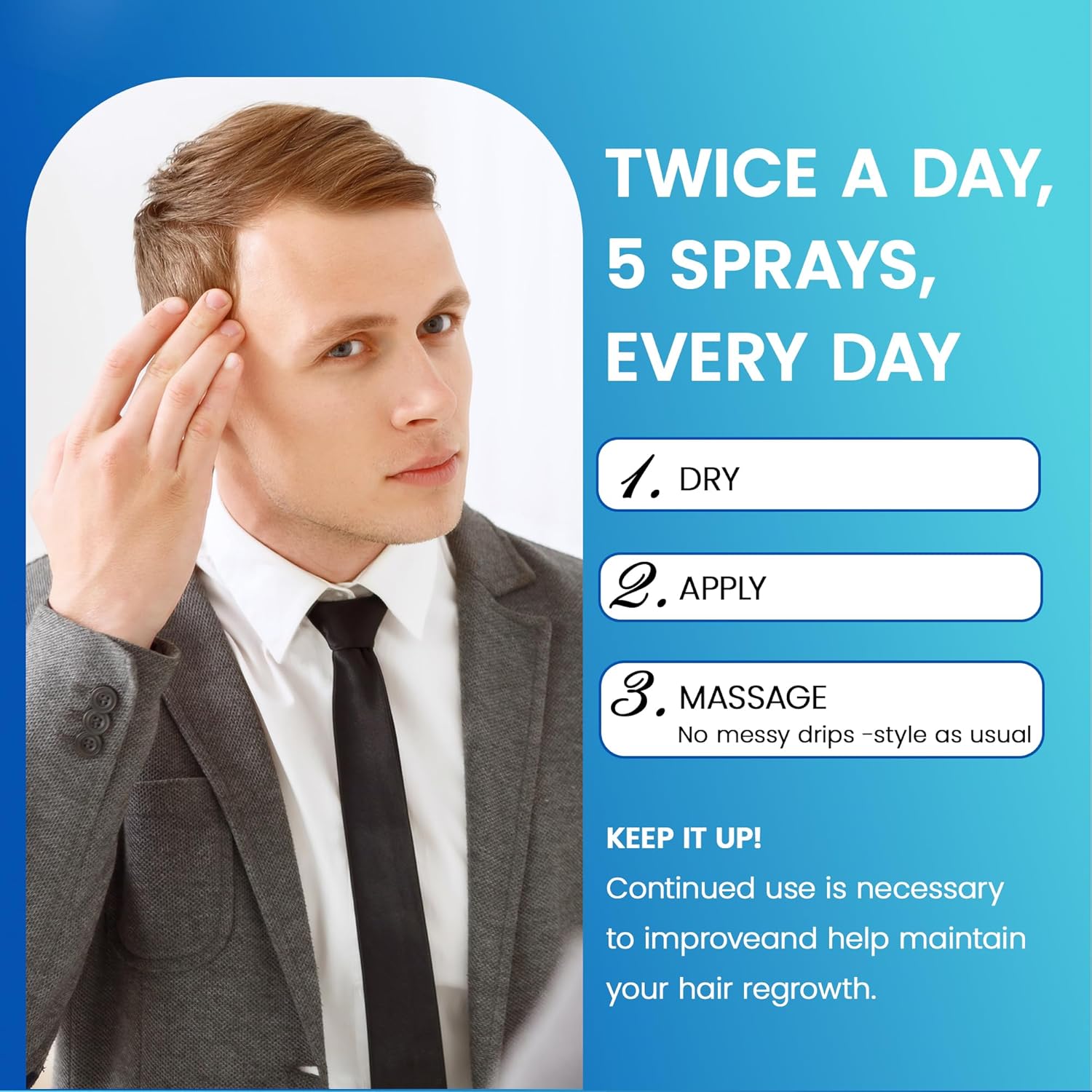 Men's 5% Minoxidil Hair Growth - Image 7