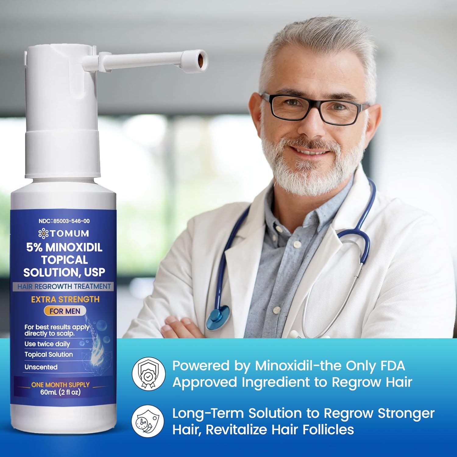 Men's 5% Minoxidil Hair Growth - Image 5