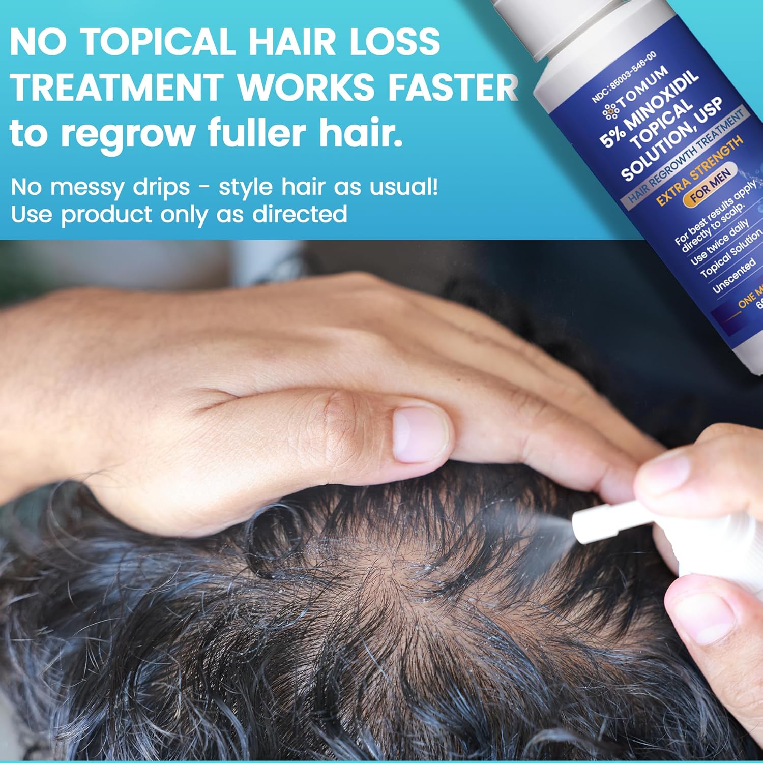 Men's 5% Minoxidil Hair Growth - Image 4